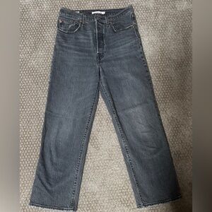 Levi's Ribcage Straight Ankle Women's Jeans in Black